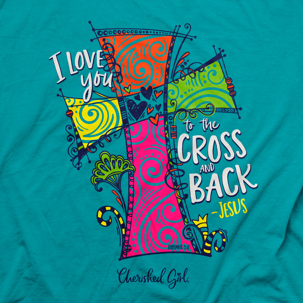 Love Cross Women T Shirt